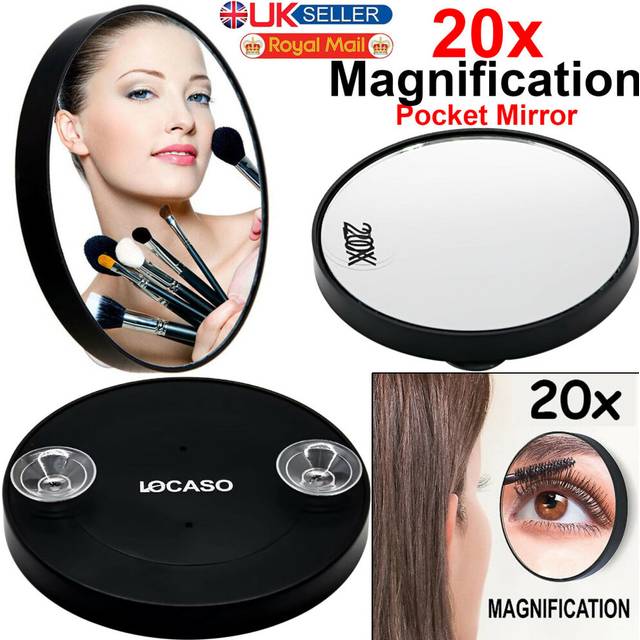 20X Magnifying Mirror Eye Makeup Professional Pocket Vanity