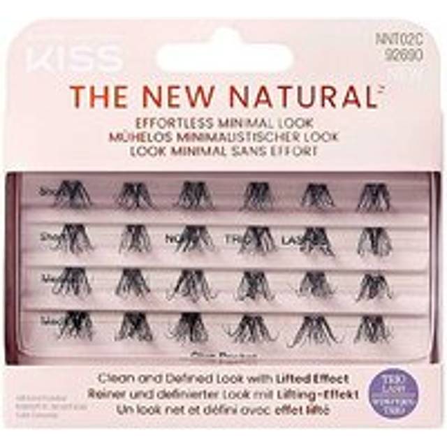 Kiss Inc. The New Natural Trio Individual Eyelashes - Noir (NNT02G)