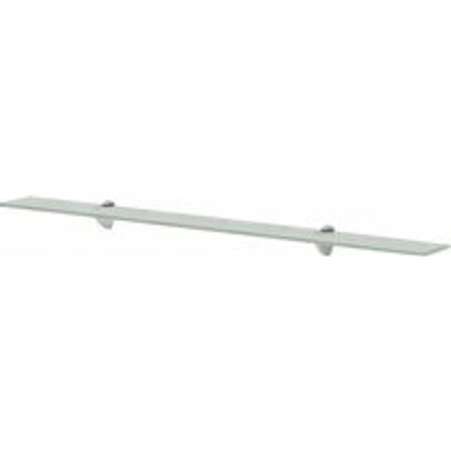 Floating Shelf Glass 100x10 cm 8 mm - Clear - One Size