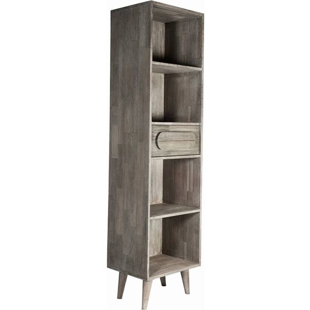 Greyston Wooden Slim Tall Bookcase
