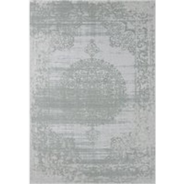 Washable Rugs for Living Room Kitchen Bedroom Medallion Design Green Machine Washable Area Rugs and Runners 6944 - 200cm x 290cm