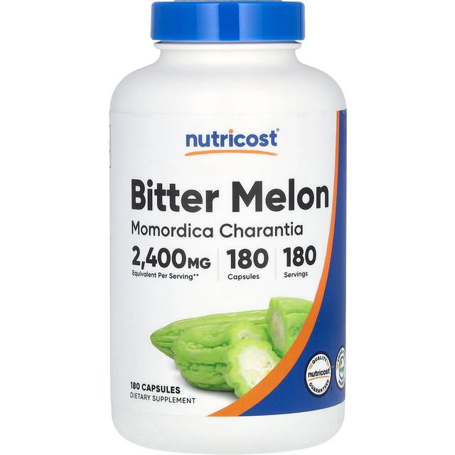 Nutricost  Bitter Melon  2 400 mg  180 Capsules