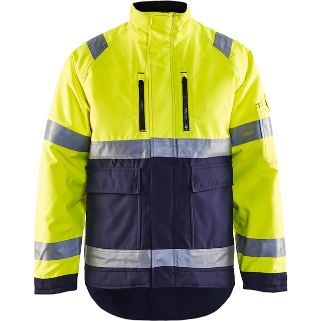 Blåkläder 4862181133994XL Varseljacka varselgul/svart, vinter Stl 4XL