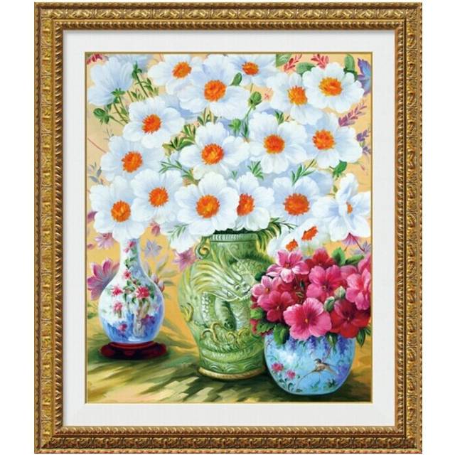 Diamond Painting Flower Splendid Living Room Cross Stitch