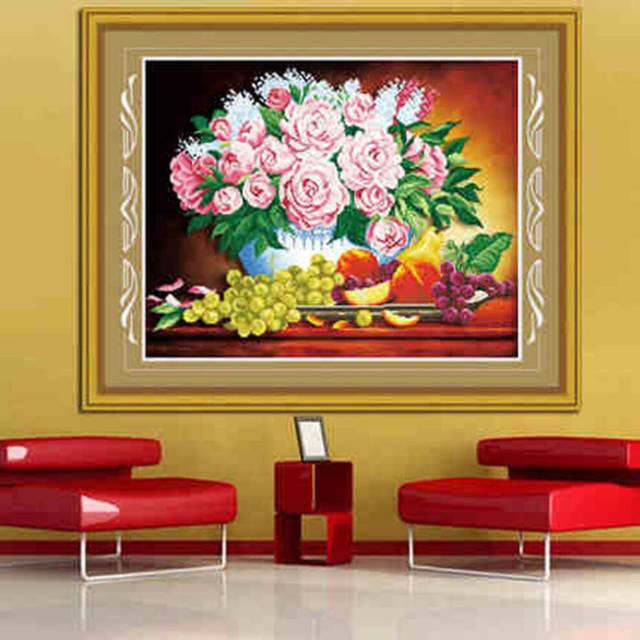 5D Diamond Painting Fruit Love Living Room Diamond Stitch Cross Stitch