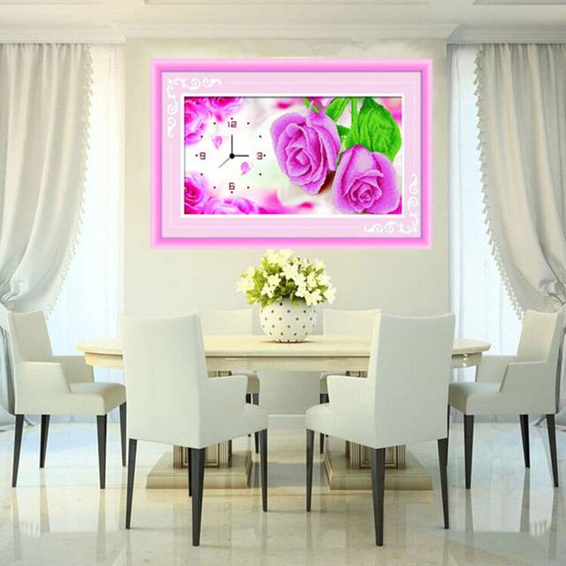 Diamond Cross Stitch Square Diamond Living Room Diamond Painting