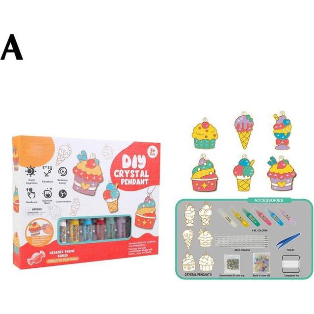 (A) (Early Christmas Sale) DIY Crystal Paint Arts and Crafts Set