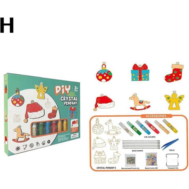 (H) (Early Christmas Sale) DIY Crystal Paint Arts and Crafts Set