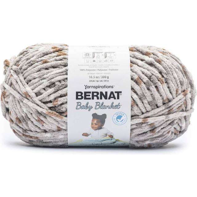 Bernat Baby Blanket Big Ball Yarn-Pebble Dot 161104B-04903