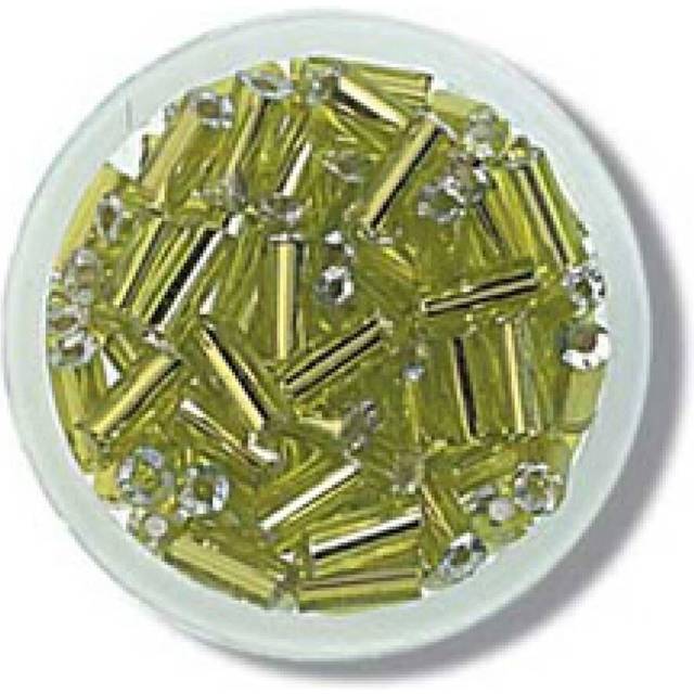 Trimits Glass Bugle Beads Light Green