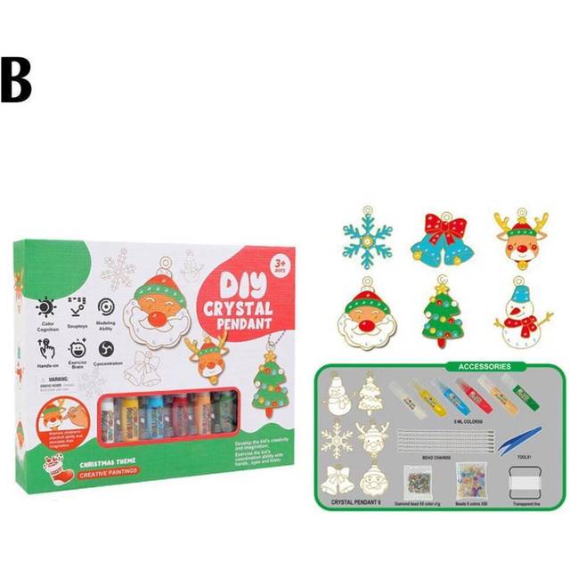 (B) (Early Christmas Sale) DIY Crystal Paint Arts and Crafts Set