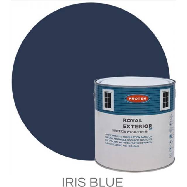 Protek Royal Exterior Paint 5 Litres - Iris Blue - Protek Royal Exterior Paint 5 Litres - Iris Blue