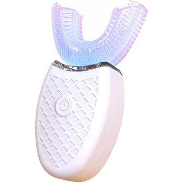 360 Degrees Blue Light Intelligent Automatic Sonic Electric Brush U Modes Toothbrushs USB Charging Teeth Whitening