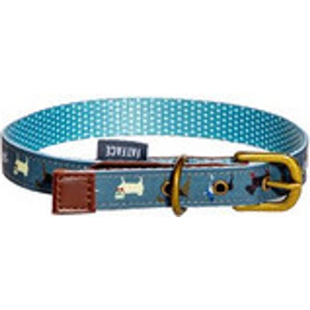 Fatface marching dogs collar small 1.5cm (100% polyester)