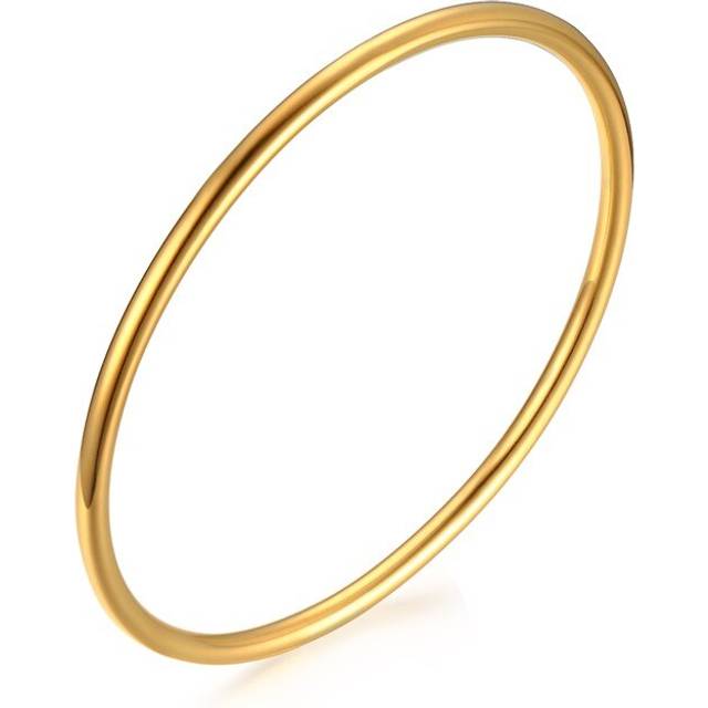 Vnox armband & armband f&#xF6;r kvinnor smycken guldf&#xE4;rgade femme 100% handgjorda polerade - Guldpl&#xE4;terad