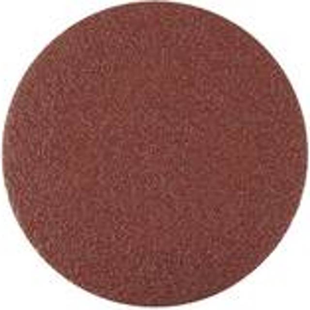 Wolfcraft 2282100 Sandpapper för slipplatta med kardborrband, operforerad Kornighet 40 (Ø) 115 mm 5 st