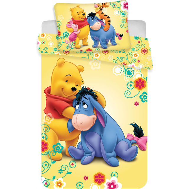 Disney Winnie the Pooh Baby Duvet Cover and Pillow Bedding Set