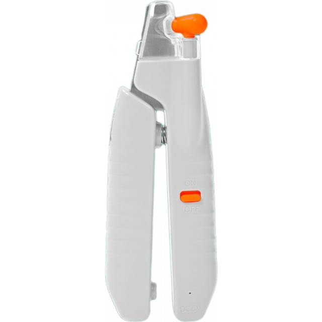 Pet Supply Dog & Cat Pets Nail Clippers and Trimmers with LED Lights?Safety Guard & Nail File, Razor Sharp Blades, Pet Nail Trimmer/Clipper(White)