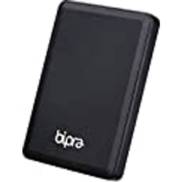 Bipra S3 2,5 tum USB 3.0 Mac Edition bärbar extern hårddisk - svart 120GB Svart