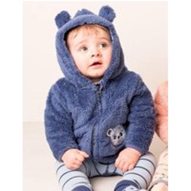Blade & Rose Preston the Bear Hoodie 0-6 Months - Blue