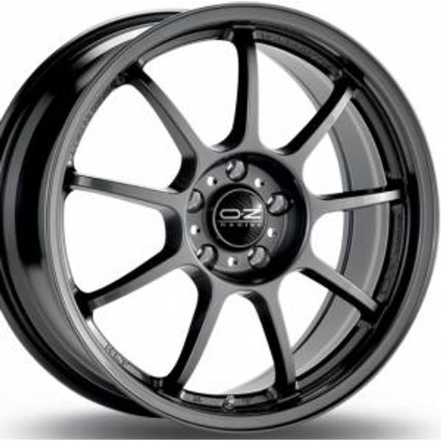 OZ Racing I-TECH Alleggerita HLT Alloy Wheels in Matt Graphite Silver Set of 4 - 18x10 Inch ET40 5x120.65 PCD 70.3mm Centre Bore Matt Graphite Silver, Silver