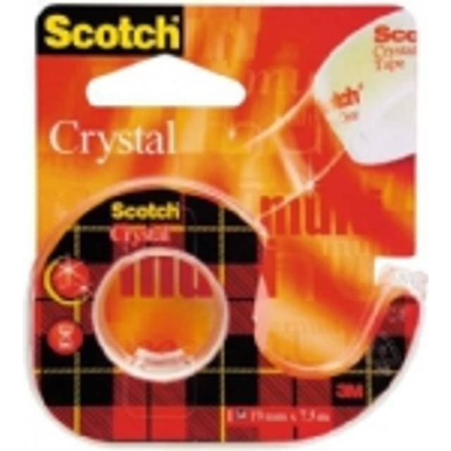 Scotch crystal clear office tape dispenser 19mm