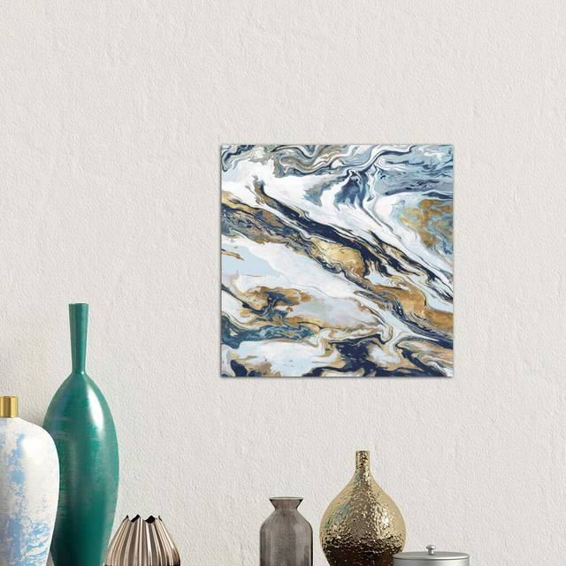 Space Giant by Eva Watts - Wrapped Canvas Painting Print (45.72 cm H x 45.72 cm W x 3.175 cm D)