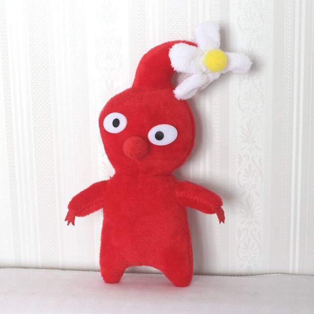 (Red-Flower) Pikmin 4 Plush Toy  Ice Pikmin Aoqi Plush Soft Toys