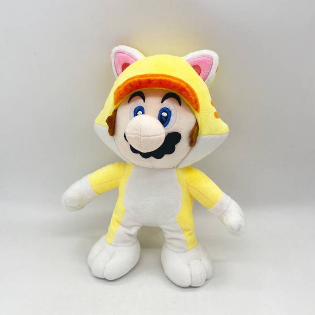 (Mario ) Super Mario Cat Mario Soft Doll Toys lumalee  plush Toy Gifts
