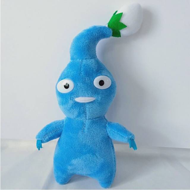(Blue-Bud) Pikmin 4 Plush Toy  Ice Pikmin Aoqi Plush Soft Toys