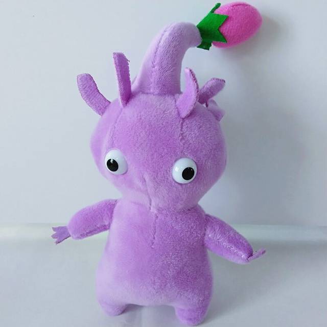 (Purple-Bud) Pikmin 4 Plush Toy  Ice Pikmin Aoqi Plush Soft Toys