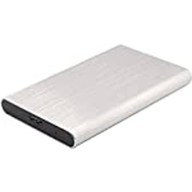 Bärbar HDD extern hårddisk 2 tb / 1 tb / 500 GB/120 gb, 2,5 tum USB 3.0 säkerhetskopieringslagring, lämplig för stationära datorer, bärbara datorer, Ps4, Xbox, smart TV (80 GB, silver)