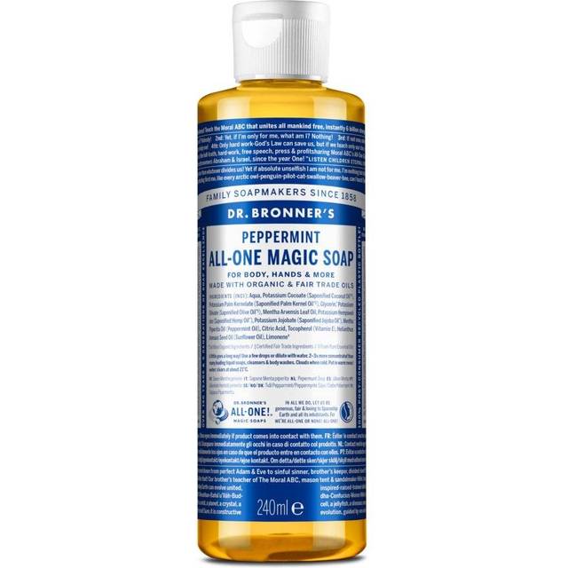 Dr.Bronner's Pure Castile Liquid Soap Peppermint 240 ml