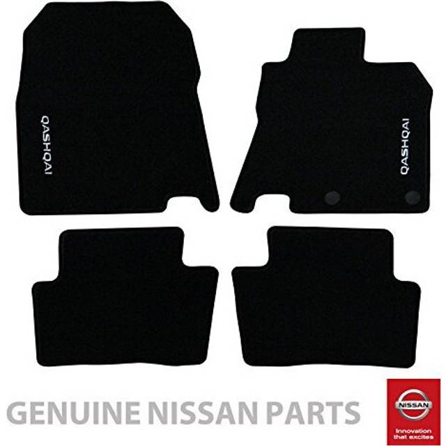 Genuine Nissan Qashqai 2017> Front And Rear Velour Mats -ke755hv001 (rhd)