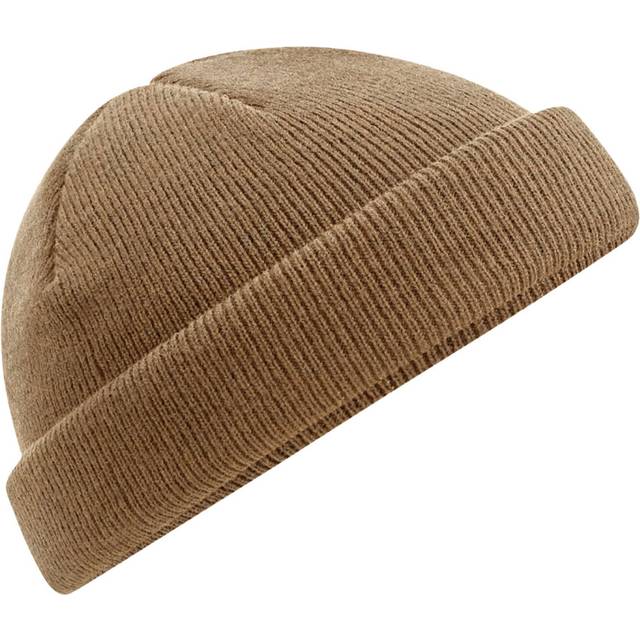 (One Size, Biscuit) Beechfield Fisherman Mini Recycled Beanie