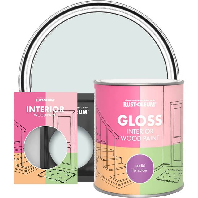 Rust-Oleum Interior Wood Paint, Gloss Finish - Marcella - 10ml - Blue