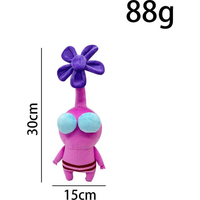 (B) Pikmin 4 Ice Pikmin Oatchi Plush Toy Soft Stuffed Doll Kids Birthday Gifts
