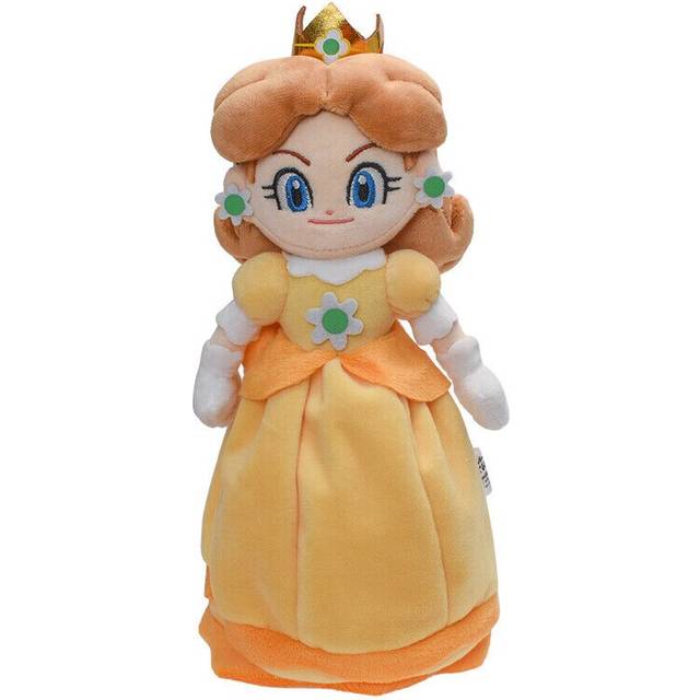 (  Princess Daisy) Super Mario Bros Plush Toys Soft Stuffed Doll Animals Kids Birthday Xmas Gifts