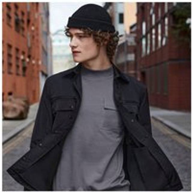 (One Size, Black) Beechfield Fisherman Mini Recycled Beanie