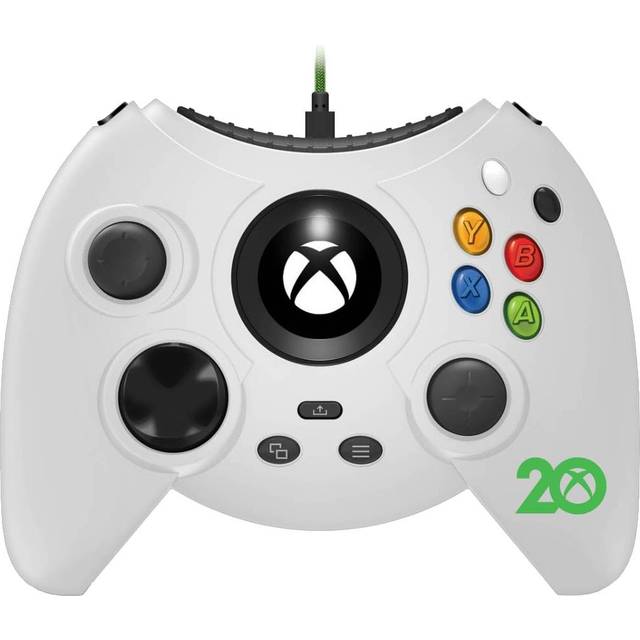 Hyperkin Duke Xbox 20th Anniversary trådbunden gamepad (vit)