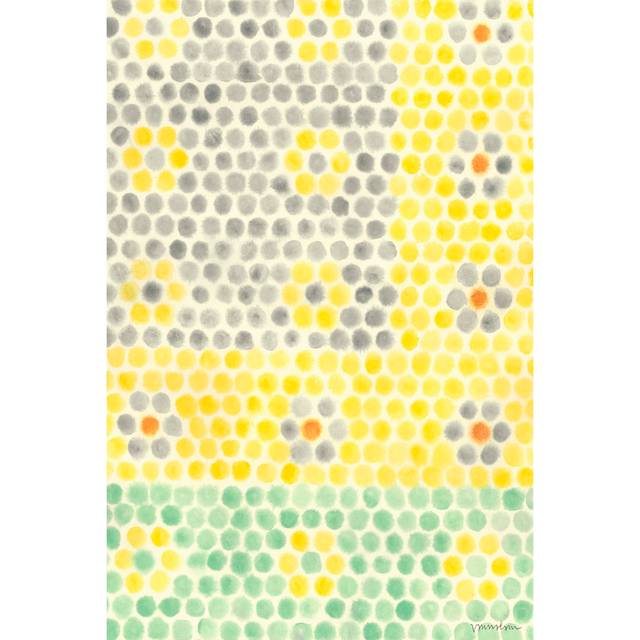 Floral Linoleum I by Vanna Lam - Wrapped Canvas Painting (76cm H x 51cm W)
