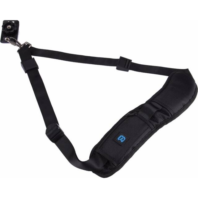 PULUZ PU6001 Quick Release Anti Slip Soft Nylon Single Shoulder Camera Neck Strap with Metal Hook