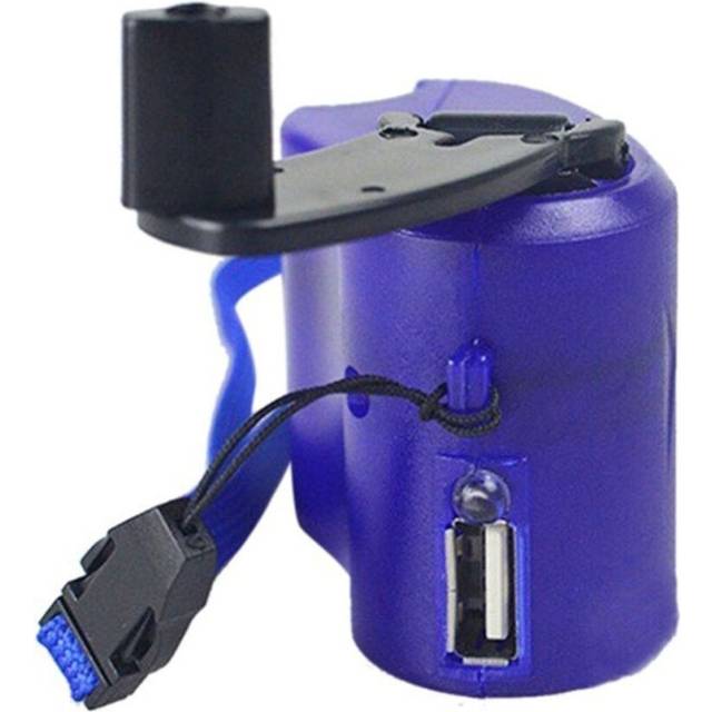 Outdoor Emergency Portable Hand Power Dynamo Hand Crank USB Charging Charger Camping Backpack Survival Gear