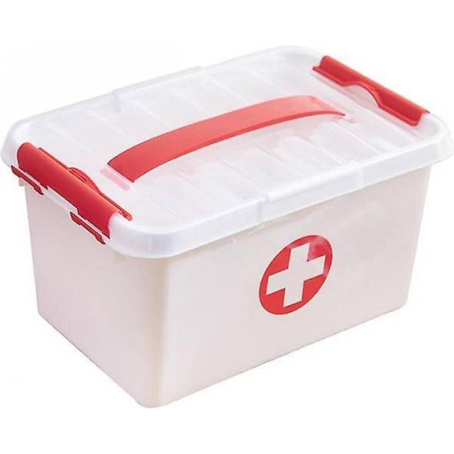 First Aid Kit Box Home Medicine Storage Box Plastic Pill Case Large Container