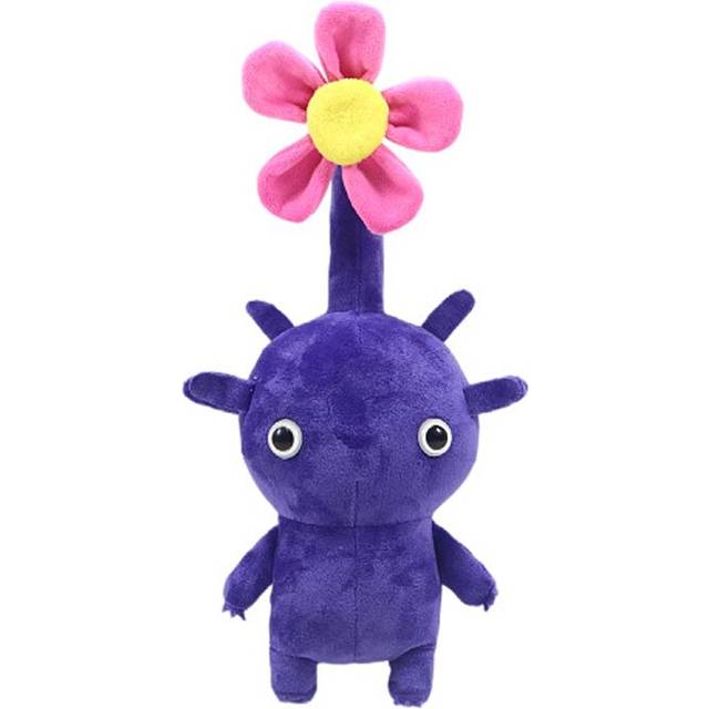 (Purple) Purple Pikmin Plus 4 Game Surrounding Cute Plush Toy Doll