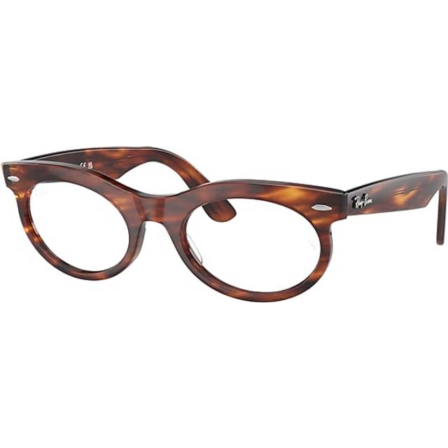 Ray-ban Wayfarer Oval RX2242V 2144 - Striped Havana