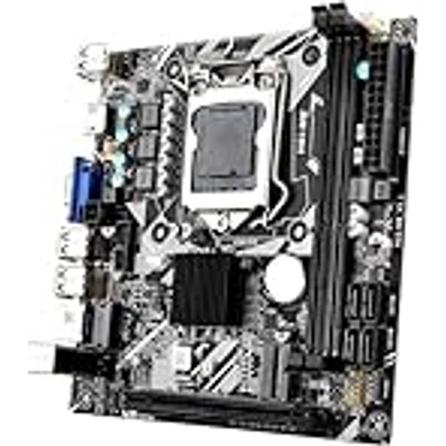 H61 stationär moderkort H61ME LGA1155 2 x DDR3 kortplatser till 16 G NVME M.2 WIFI M.2 PCI-E16X ITX H61-ME datormoderkort