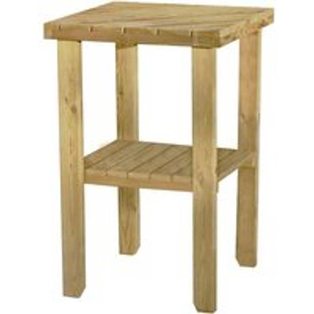 Zest Terraza Outdoor Kitchen - Side Table, Brown