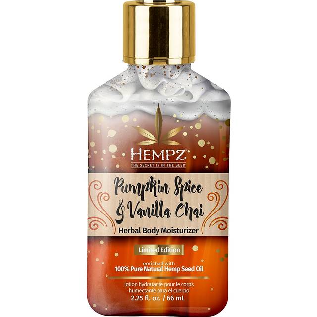 Limited Edition Pumpkin Spice  Vanilla Chai Herbal Moisturizing Body Lotion 225 Oz  Fall Scented Body Lotion for Women or M
