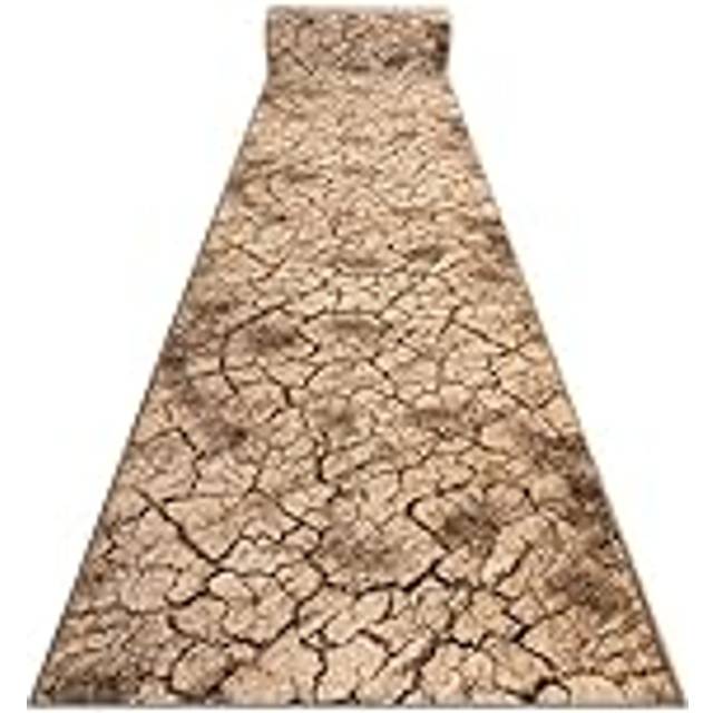 Runner karmel Terra cracked ground nut 120cm beige 120x950 cm